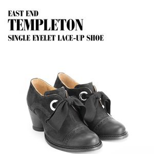 John Fluevog Templeton East End Lace Up shoe black size 9.5